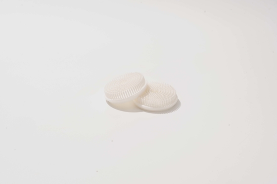 Đầu bàn chải mịn tùy chỉnh làm sạch an toàn Bộ phận cao su silicone cấp thực phẩm không độc hại