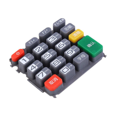 Máy Pos Bảng phím silicone Phần cao su tùy chỉnh và Phần nhựa