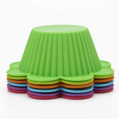 Nướng bánh không chứa BPA với hình dạng bánh silicone