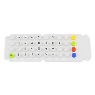 Bàn phím cao su silicone công nghiệp với đèn LED tùy chọn