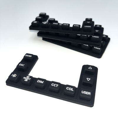 Bàn phím cao su silicone với đèn nền Logo tùy chỉnh