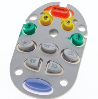 50 Shore A pantone Silicone Switch Buttons for Medical Equipment