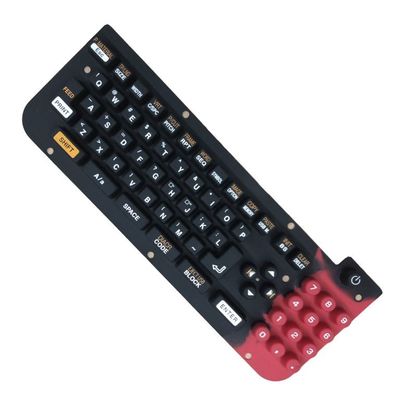 Bàn phím silicon máy tính xách tay có thể gập lại không thấm nước SGS 30 Shore A
