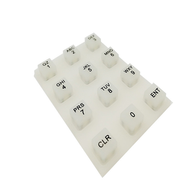 Phím cao su silicon dẫn điện bằng carbon chống thấm nước Bền
