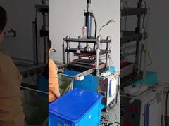 Máy dập loại bỏ gờ, thay thế thao tác thủ công, thuận tiện và nhanh chóng.